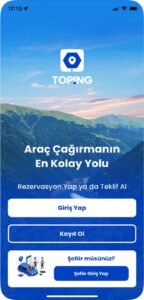 تطبيق تاكسي في تركيا