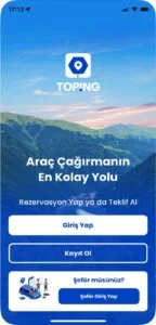 تطبيق تاكسي في تركيا