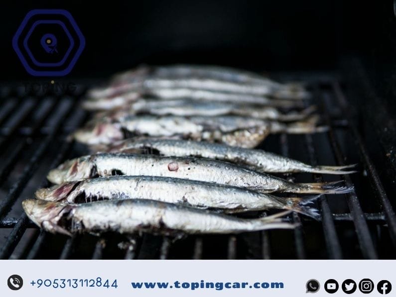 سوق الأسماك في اسطنبول